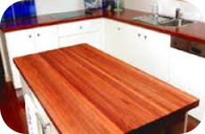 Timber Kitchen Bench tops
